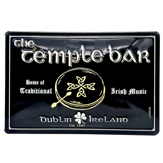 Blechschild Guinness The Temple Bar