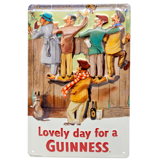 Blechschild Guinness Lovely Day for a Guinness