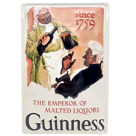Blechschild Guinness The Emperor