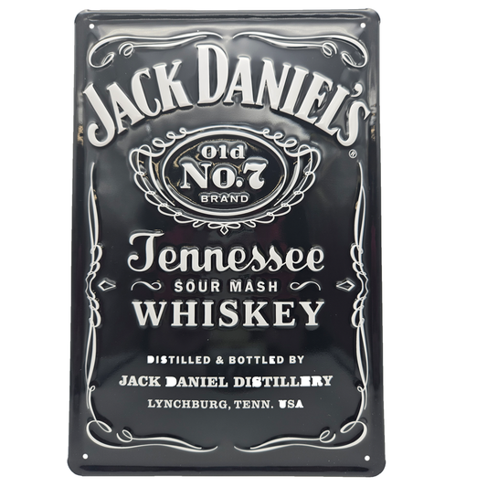 Blechschild Jack Daniels Tennessee Whiskey