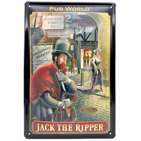 Blechschild Jack the Ripper