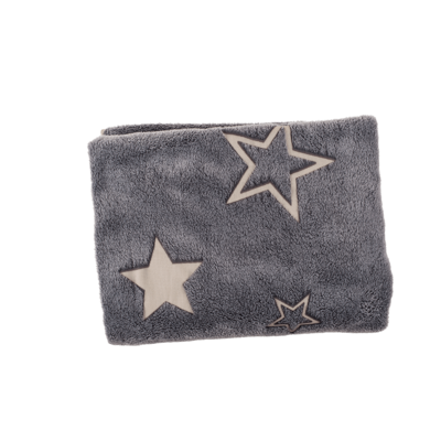 Kuscheldecke mit Sternen, Glow in the dark